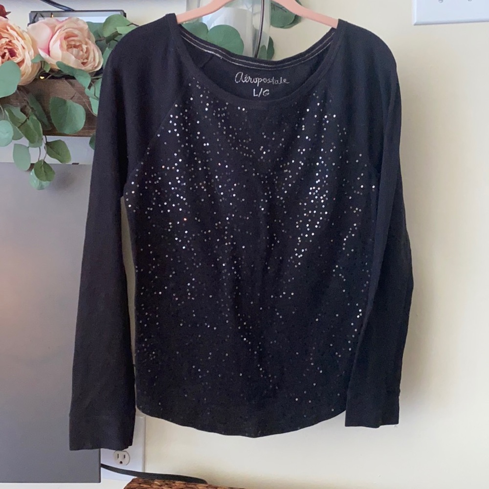 Aeropostale thermal sparkle top